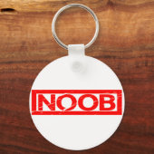 Noob Briefmarke Schlüsselanhänger (Vorderseite)