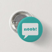 "noob!" Knopf Button (Vorne & Hinten)