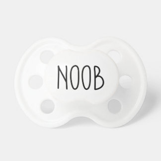 "Noob" Säuglings-Schnuller Schnuller