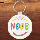 Noob Schlüsselanhänger (Vorderseite)