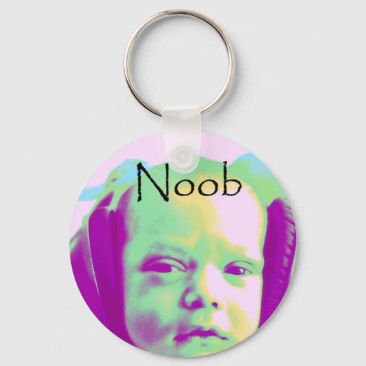 Noob Schlüsselanhänger (Vorderseite)