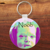 Noob Schlüsselanhänger (Vorderseite)