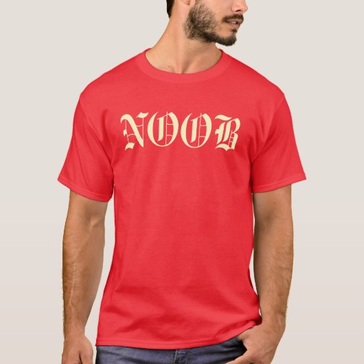 NOOB T-Shirt (Vorderseite)