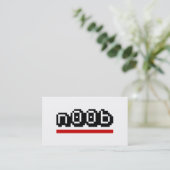 Noob Visitenkarte (Stehend Vorderseite)