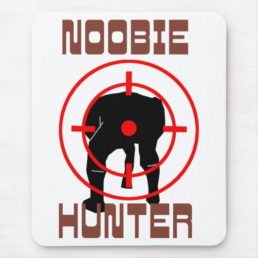 Noobie Jäger Mousepad (Vorne)