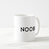 NOOBS!!! Ikone Kaffeetasse (VorderseiteRechts)