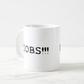 NOOBS!!! Ikone Kaffeetasse (Vorderseite Links)