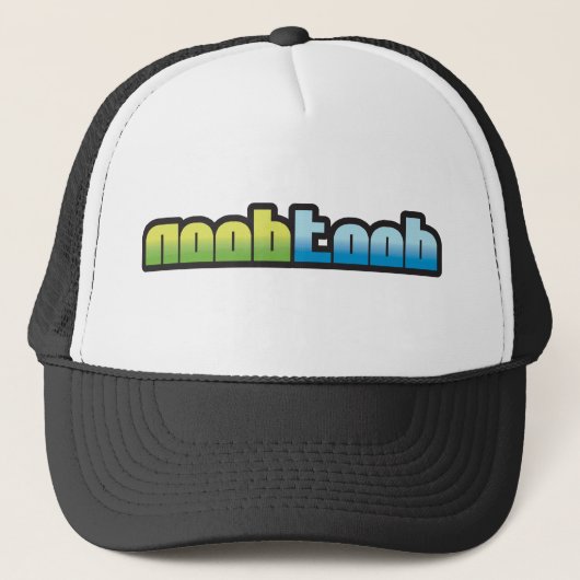 NooBTooB Logo-Hut Truckerkappe (Vorderseite)