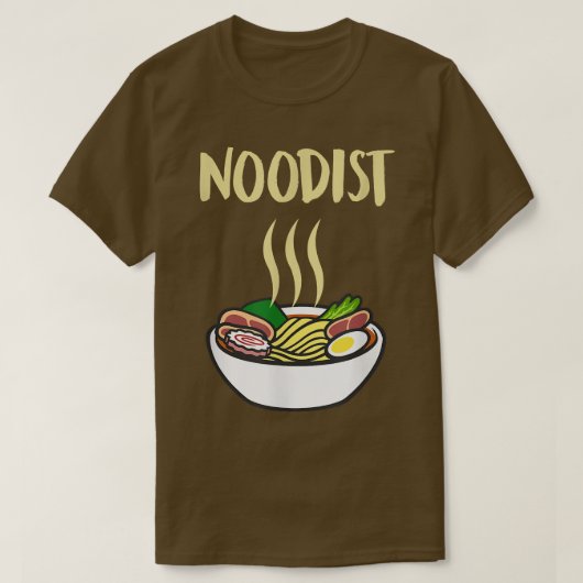 Noodist Ramen Funny Noodle Feinschmecker Long Slee T-Shirt (Design vorne)