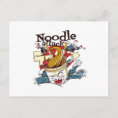 Noodle-Angriff Postkarte (Vorderseite)