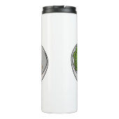 Noodle-Cartoon-Abbildung Thermosbecher (Rückseite)