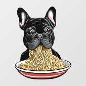 Noodle Eater Fensteraufkleber (Blatt)