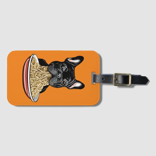 Noodle Eater Gepäckanhänger (Vorderseite (Horizontal))