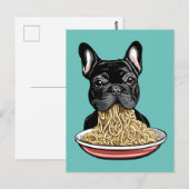 Noodle Eater Postkarte (Vorne/Hinten)