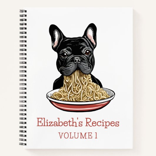 Noodle Eater recipe book Notizblock (Vorderseite)