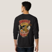 Noodle Gang Kapuzenpullover Sweatshirt (Schwarz voll)