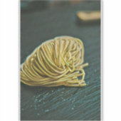 Noodle Liebesdesign Aufkleber (Vorderseite)