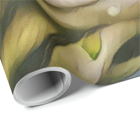 Noodle Liebesdesign Geschenkpapier (Rolleneckpunkt)