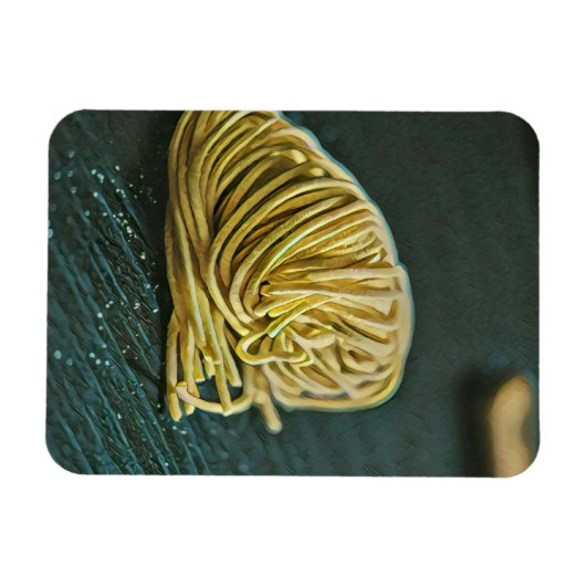 Noodle Liebesdesign Magnet (Horizontal)