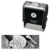 Noodle Liebesdesign Permastempel (Beispiel)