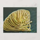 Noodle Liebesdesign Postkarte (Vorderseite)