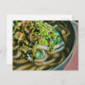 Noodle Liebesdesign Postkarte (Vorne/Hinten)