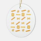 Noodle Shapes Keramik Ornament (Links)