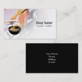 Noodle Shop Business Card Visitenkarte (Vorne/Hinten)