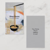 Noodle Shop Visitenkarte (Vorne/Hinten)