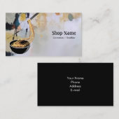 Noodle Shop Visitenkarte (Vorne/Hinten)