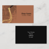 Noodle Shop Visitenkarte (Vorne/Hinten)