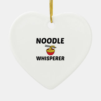 NOODLE WHISPERER KERAMIK ORNAMENT