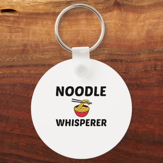 NOODLE WHISPERER SCHLÜSSELANHÄNGER (Vorderseite)