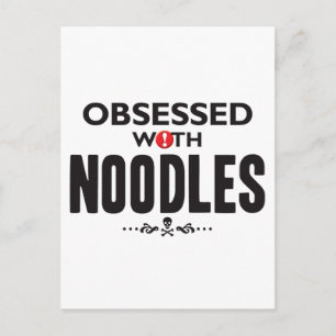 Noodles besessen postkarte