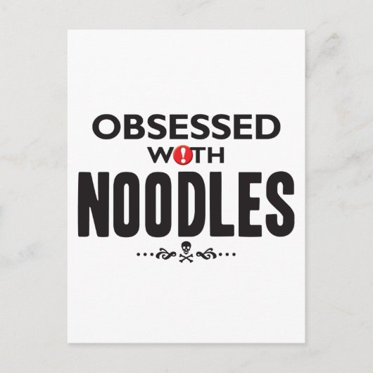 Noodles besessen postkarte (Vorderseite)