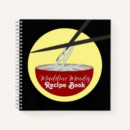 Noodles Food Koch Cook Rezept Notebook Notizblock