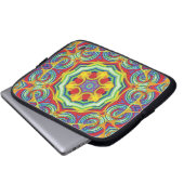 Noodles Kaleidoskop Laptop Sleeve (Vorne Knopf)