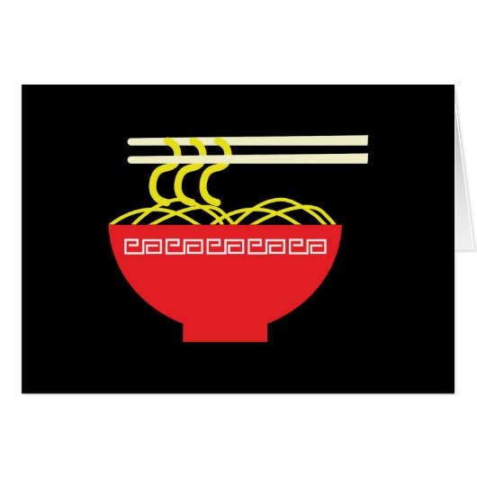 Noodles-Karte (Vorderseite (Horizontal))