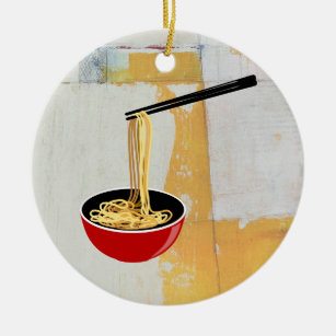 Noodles Keramik Ornament