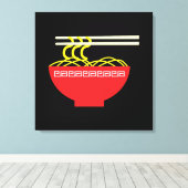 Noodles Leinwanddruck (Insitu (Holzboden))