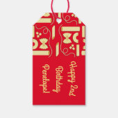 Noodles Pasta Kid 1. Geburtstag Party Italienisch Geschenkanhänger (Vorderseite)