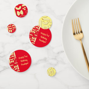 Noodles Pasta Kid 1. Geburtstag Party Italienisch Konfetti