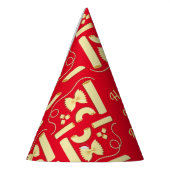 Noodles Pasta Kid 1. Geburtstag Party Italienisch Partyhütchen (Links)