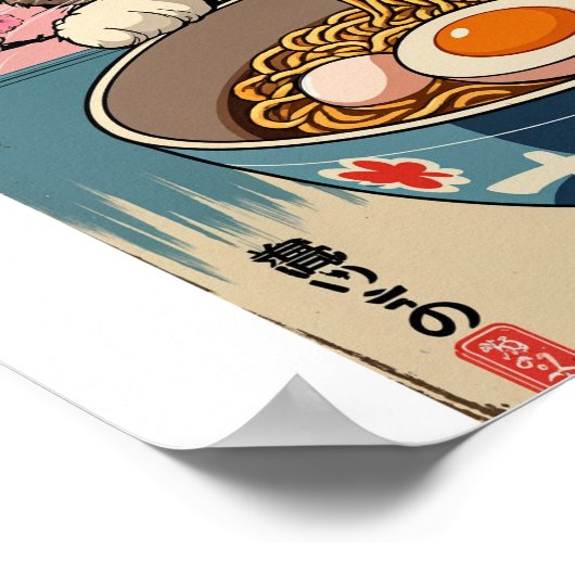 Noodles Time Poster (Ecke)