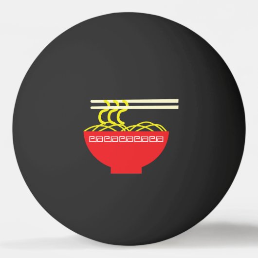 Noodles Tischtennisball (Vorderseite)