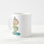 Noodles und Chopsticks Kaffeetasse (Vorderseite Links)