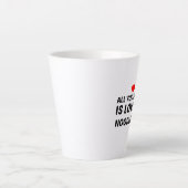 NOODLES UND LIEBE MILCHTASSE (Vorderseite)