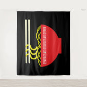 Noodles Wandteppich (Vorderseite)