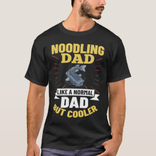 Noodling Catfish Fishing Flathead Catfish Noodle T-Shirt
