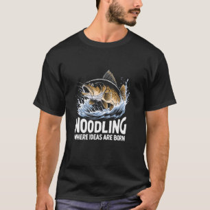 Noodling Wo Ideen Geboren Werden Noodler Katzenwel T-Shirt